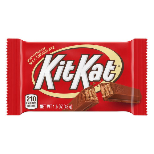 Kit Kat Crisp Wafers, Strawberry + Dark Chocolate, King Size 3 Oz