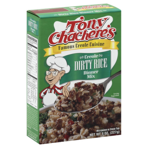 Tony Chachere's Dinner Mix, Creole Dirty Rice