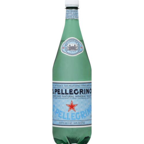 San Pellegrino Sparkling Water, Natural Mineral