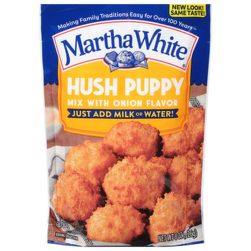 Martha White Hush Puppy Mix, with Onion Flavor