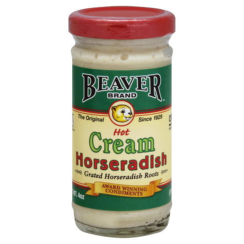 Beaver Brand Horseradish, Hot Cream