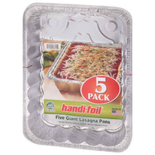 Disposable Aluminum Foil Lasagna Pan - Deep #4400