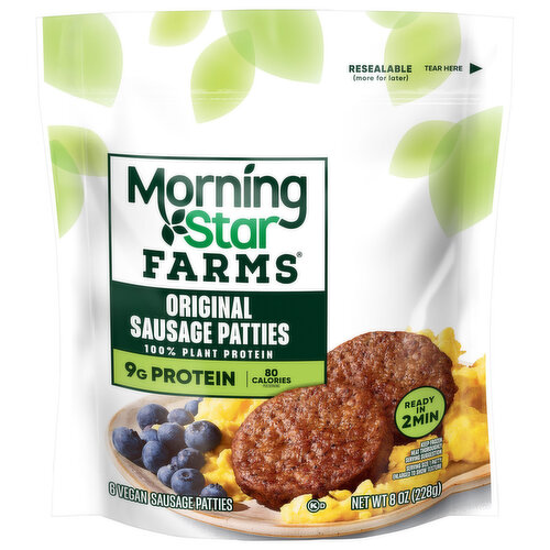 MorningStar Farms Sausage Patties, Original