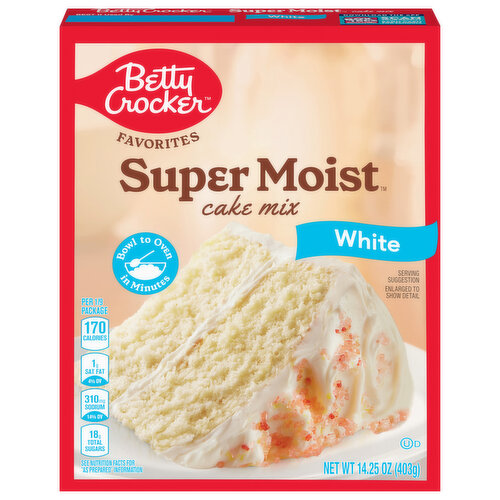 Betty Crocker Cake Mix, White