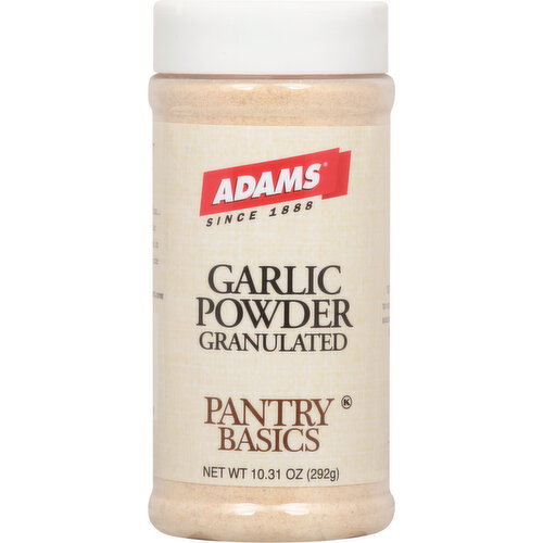 Adams Garlic Powder, Granulated