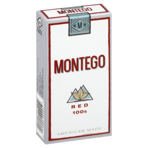 Montego Cigarettes, Class A, Red 100s
