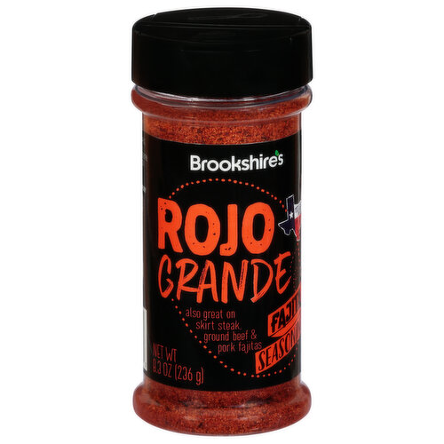 Brookshire's Fajita Seasoning, Rojo Grande