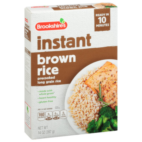 Brookshire's Brown Rice, Instant