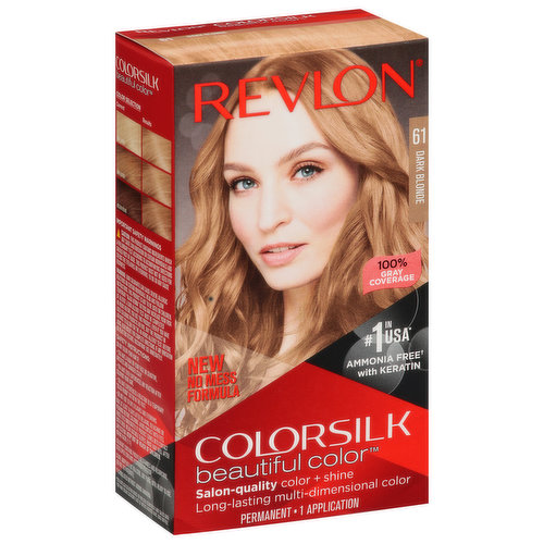 Revlon Permanent Hair Color, Dark Blonde 61