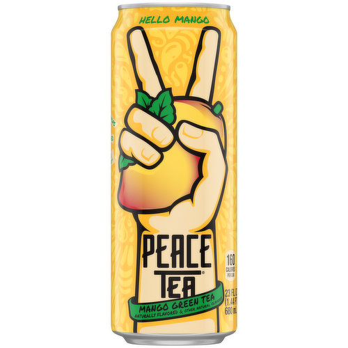 Peace Tea Green Tea, Mango