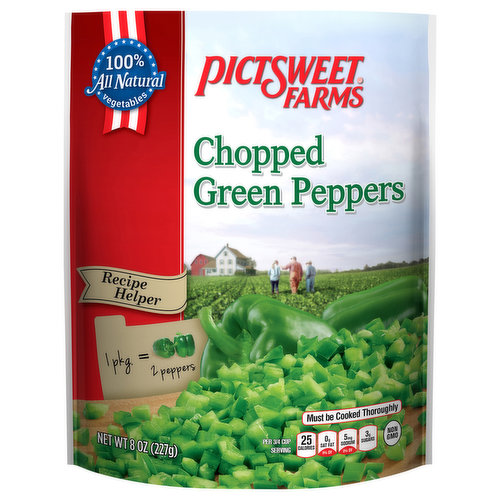 Pictsweet Farms Green Peppers, Chopped