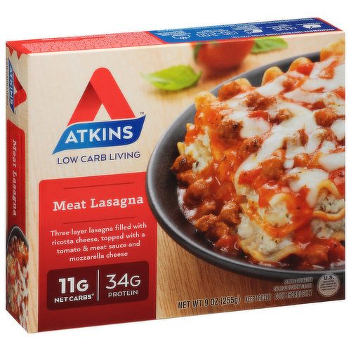 Atkins Meat Lasagna