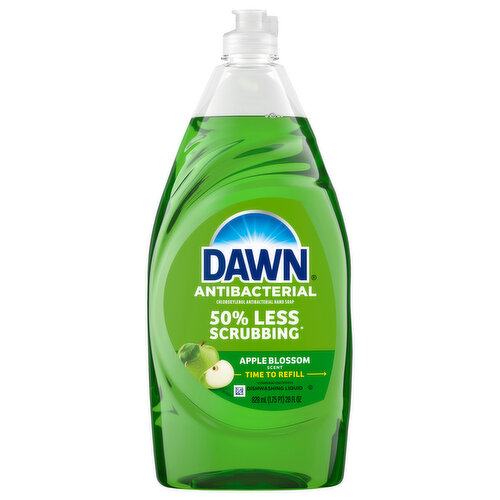 Dawn Dishwashing Liquid, Apple Blossom Scent, Antibacterial