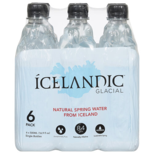 Icelandic Glacial Spring Water, Natural