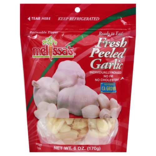 Melissa's Garlic, Fresh, Peeled