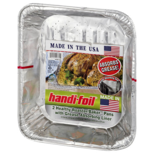 Handi-Foil Extra Deep Super King Poultry Pan