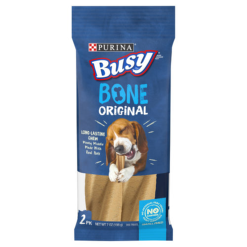 Busy Dog Treats, Bone Original, Small/Med