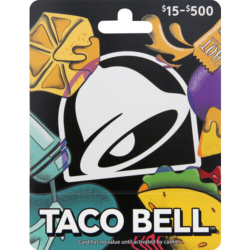 Taco Bell Gift Card, $15-$500