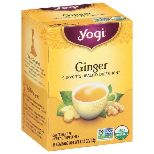 Tangerine Almond Tea Bag