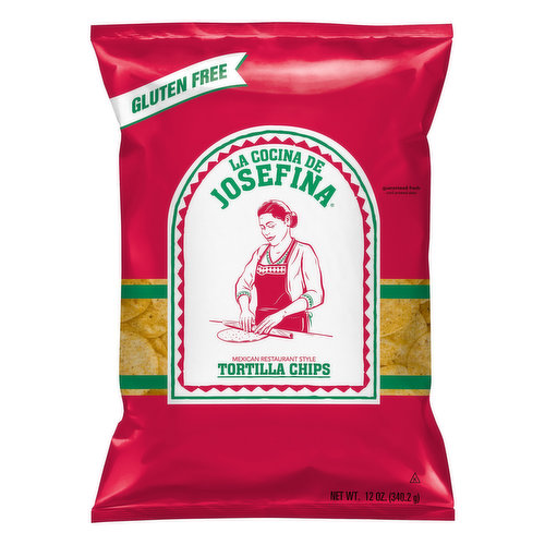 LA Cocina De Josefina Tortilla Chips, Gluten Free, Mexican Restaurant Style