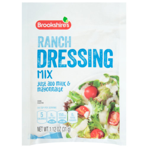 Brookshire's Dressing Mix, Ranch