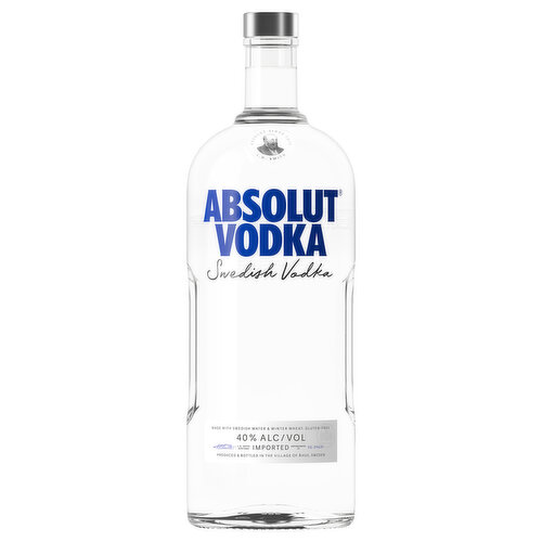 Absolut Vodka, Swedish, Imported