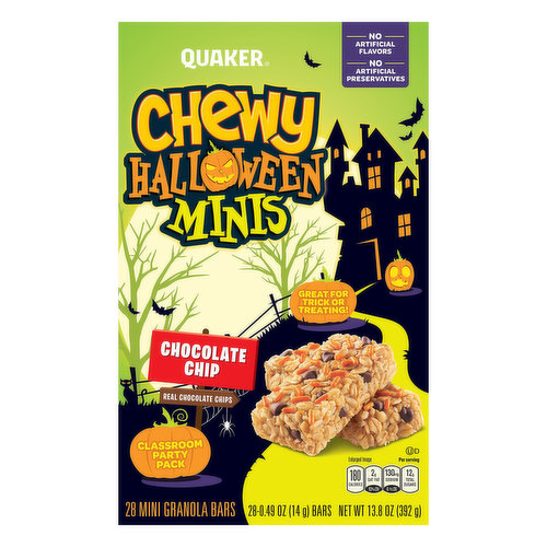 Fun wrapper designs inside. No artificial preservatives.