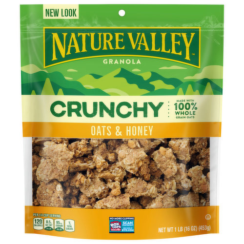 Nature Valley Granola, Oats & Honey, Crunchy