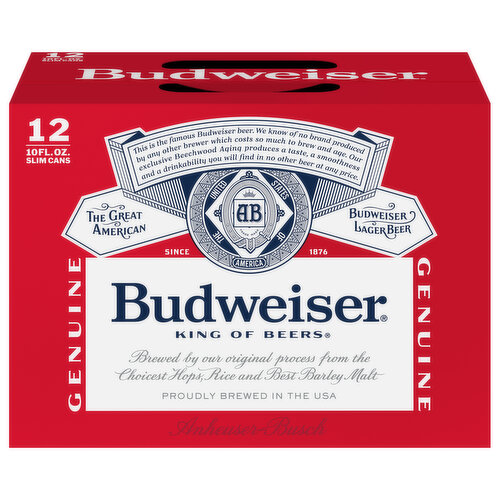 Budweiser Beer, Lager