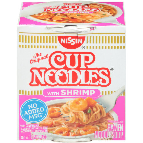 Cup Noodles Shrimp Ramen Noodle Soup