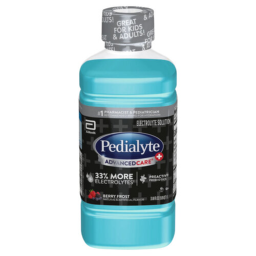 Pedialyte Electrolyte Solution, Berry Frost