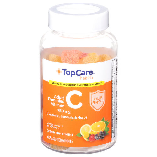 TopCare Vitamin C, Adult Gummies, Assorted, 750 mg