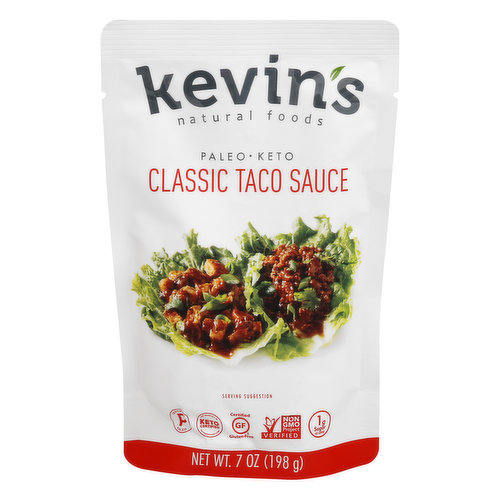 Kevins Taco Sauce, Classic, Mild