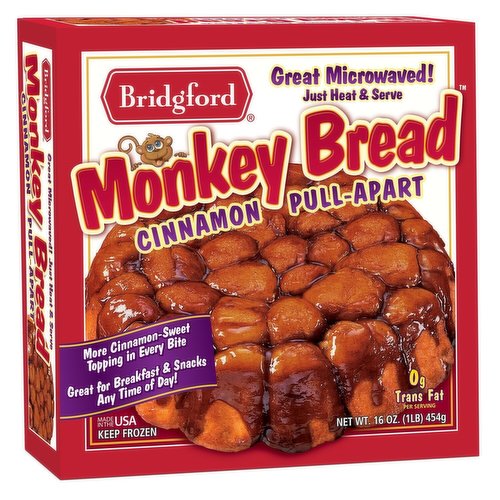 Bridgford Monkey Bread, Cinnamon Pull-Apart