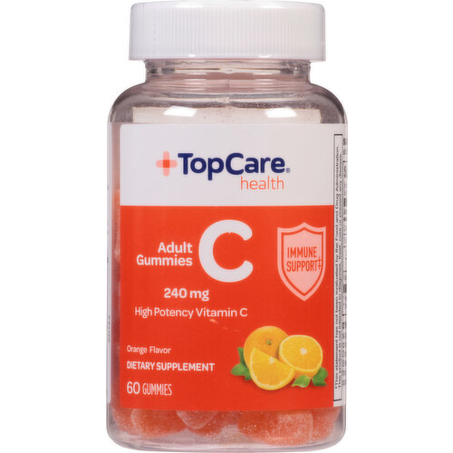 Vitamin C, Adult, 240 mg, Gummies, Orange Flavor