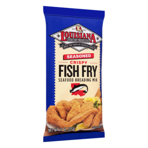 Louisiana Fish Fry Products Batter Mix, Chicken, Seasoned, Spicy Recipe - 22 oz