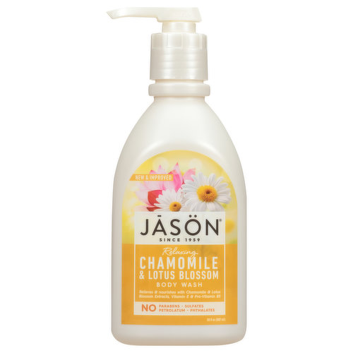 Jason Relaxing Chamomile & Lotus Blossom Body Wash