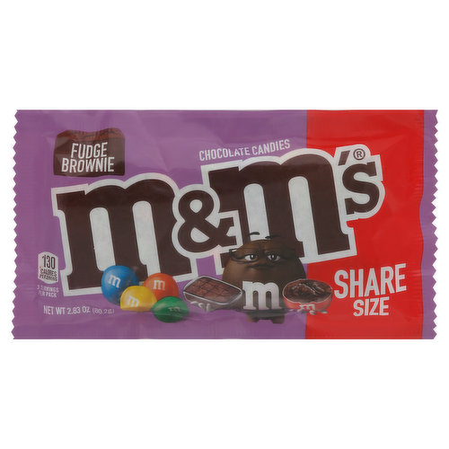 Fudge Brownie M&M'S, 9 oz