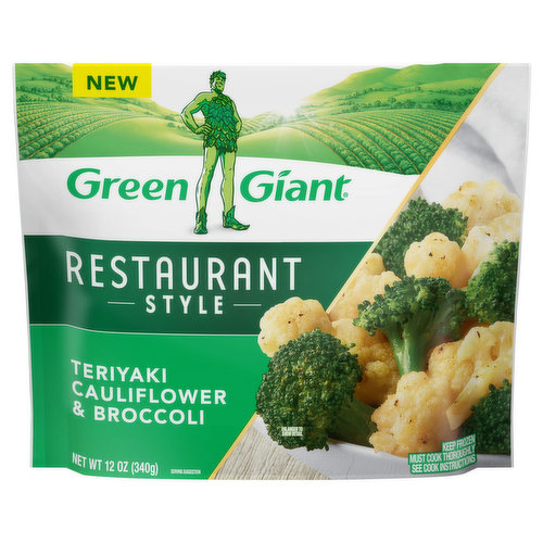 Green Giant Teriyaki Cauliflower & Broccoli, Restaurant Style