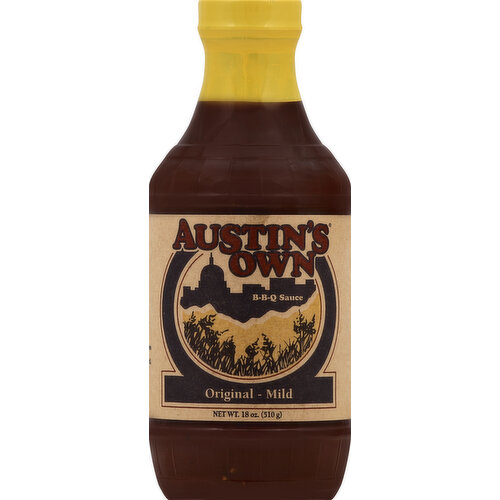 Austins Own B-B-Q Sauce, Original - Mild