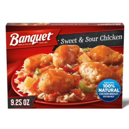 Banquet Classic Sweet and Sour Chicken, Frozen Meal