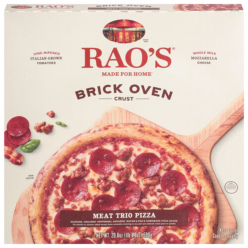 Rao's Made for Home Pizza, Brick Oven Crust, Meat Trio