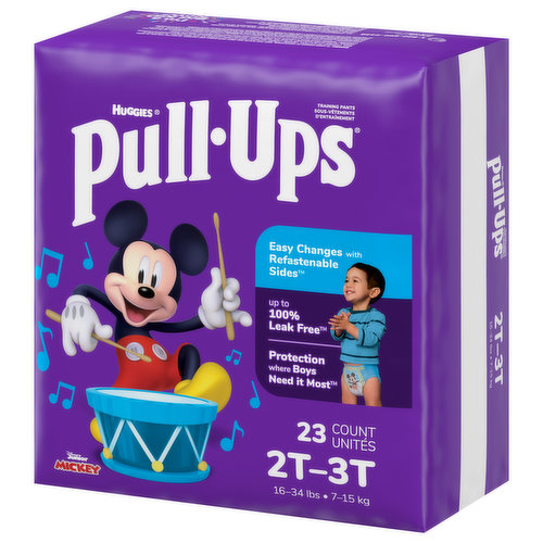Pull-Ups Training Pants, Disney Junior Mickey, 2T-3T (16-34 lbs