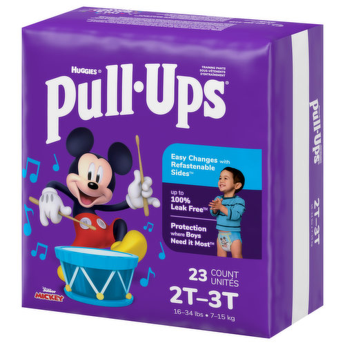 Pull-Ups Training Pants, Disney Junior Mickey, 2T-3T (16-34 lbs) - Super 1  Foods