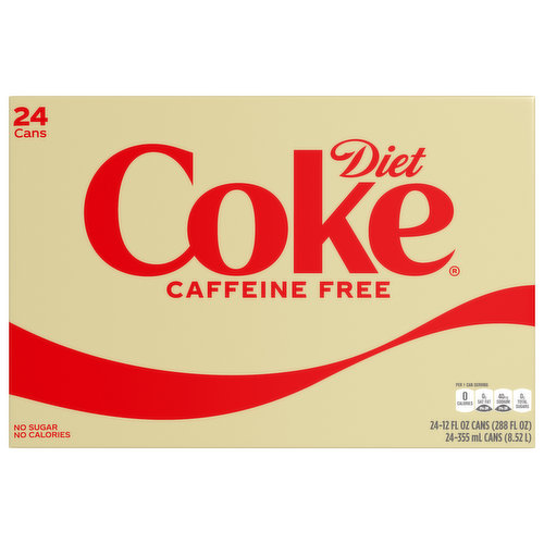 Diet Coke  Caffeine Free Soda Soft Drink