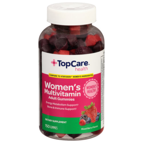 TopCare Multivitamin, Women's, Gummies, Mixed Berry Flavors