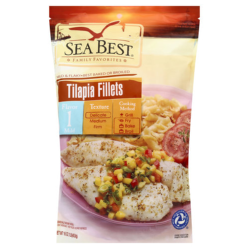 Sea Best Tilapia Fillets - Super 1 Foods