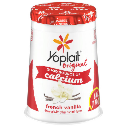 Yoplait Yogurt, Low Fat, French Vanilla