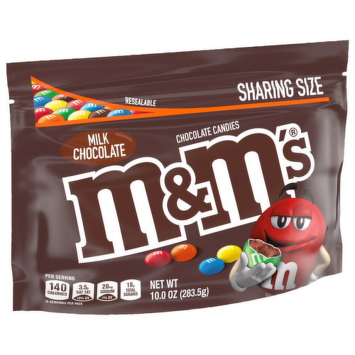 M&M's Candy, Sharing Size, Resealable Milk Chocolate