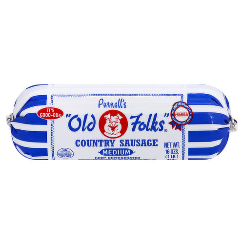 Purnells Country Sausage, Medium